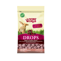 Living World Rabbit Drops - Fieldberry Flavour - 75 g (2.6 oz)