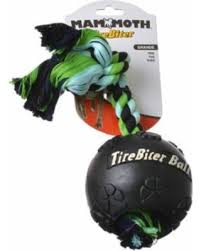 Mammoth TireBitter Ball 4.5inch ball with rope - Natural Pet Foods
