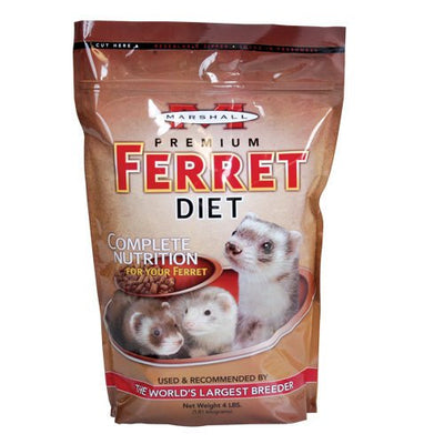 Marshall Premium Ferret Diet - 4 lb - Natural Pet Foods