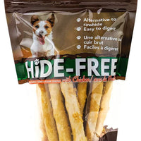 Masters Best Friend Hide-Free with Chicken 4-5" sticks 18 pk - Natural Pet Foods