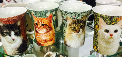 McIntosh Fine Bone China Mugs - Feline Friends Collection - Natural Pet Foods