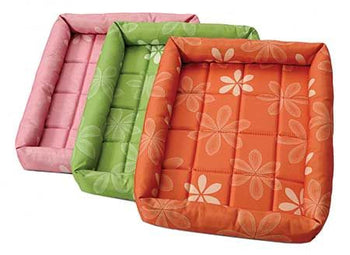 Mid-West Homes Paradise Floral With Teflon Fabric Protectr Orange Dog 1pc 22in