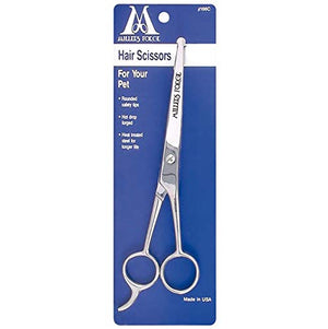 Millers Forge Hair Cutting Scissor, Straight, Ball Tip, 7-1/2-Inch - Natural Pet Foods