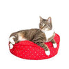 Molly Meow - Duvet Cover - Red - 20" round - Natural Pet Foods