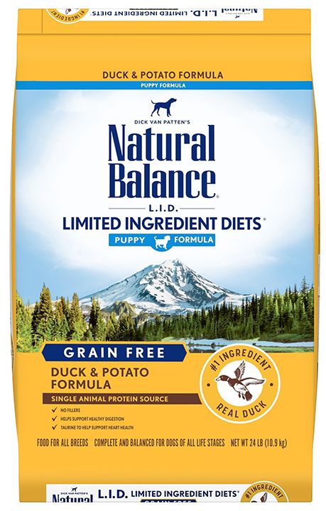 Natural Balance Duck & Sweet Potato Formula Puppy 22 lb - Natural Pet Foods