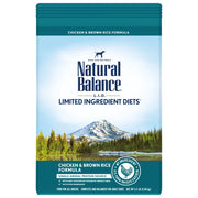 Natural Balance LID Chicken & Brown Rice Dry Dog Food - Natural Pet Foods