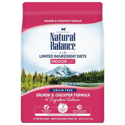 Natural Balance LID Indoor Cat Salmon and Chickpea - Natural Pet Foods