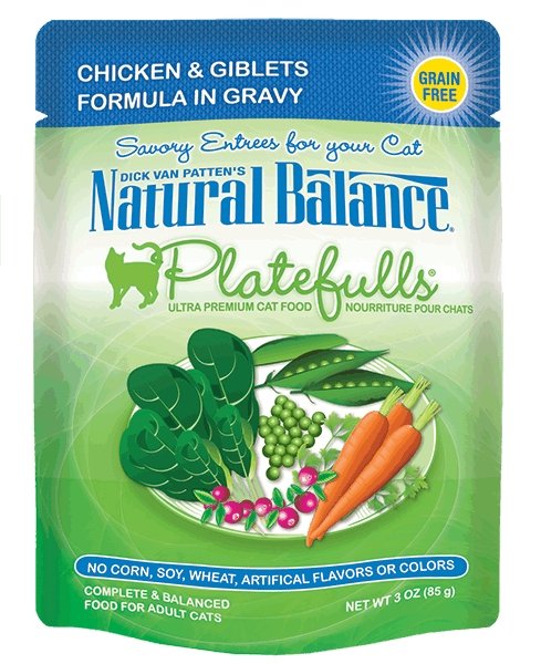 Natural Balance Platefulls - Chicken & Giblets pouch - Natural Pet Foods