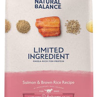 Natural Balance Salmon and Brown Rice LI Dog Food 24lbs - Natural Pet Foods