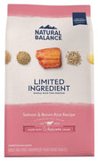 Natural Balance Salmon and Brown Rice LI Dog Food 24lbs - Natural Pet Foods
