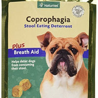 NatureVet - Coprophagia Stool Eating Deterrent Soft Chews - Natural Pet Foods