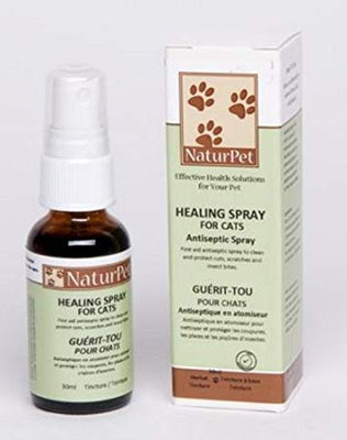 NaturPet Healing Spray For Cats 30 ml - Natural Pet Foods