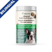 NaturVet® Advanced Probiotics & Enzymes Plus Vet Strength PB6 Probiotic (60ct) Soft Chews for Dogs - Natural Pet Foods