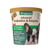NaturVet® Advanced Probiotics & Enzymes Soft Chew (70 ct) - Natural Pet Foods