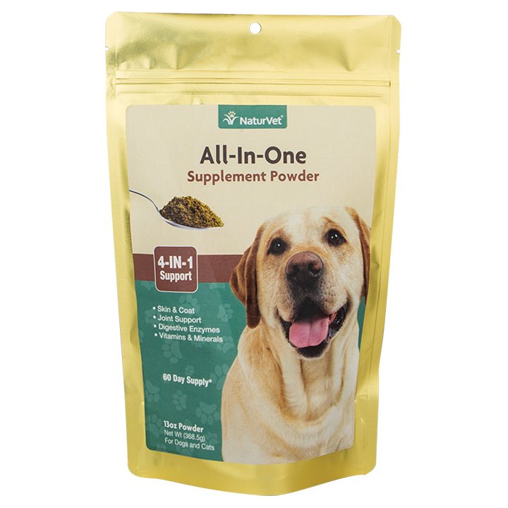 Natural pet shop supplements