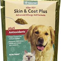 NaturVet - Aller-911- Skin & Coat Plus - Natural Pet Foods