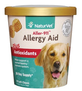 NaturVet - Allergy Aid Soft Chews 70 Chews Dog - Natural Pet Foods
