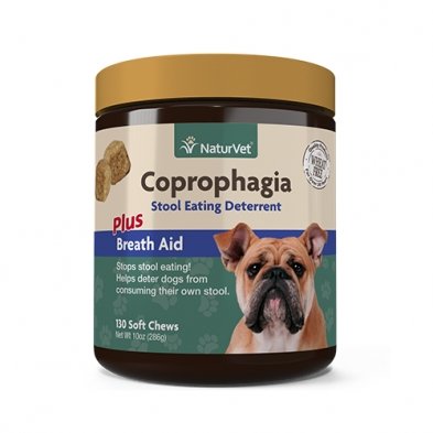 Naturvet Coprophagia Stool Eating Deterrent 130 Chewable Tabs - Natural Pet Foods