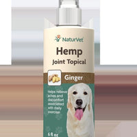 NaturVet - Hemp Joint Topical Spray For Dogs - 6 oz - Natural Pet Foods