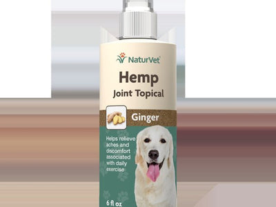 NaturVet - Hemp Joint Topical Spray For Dogs - 6 oz - Natural Pet Foods