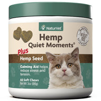 Naturvet Hemp Quiet Moments Plus Hemp Seed - Natural Pet Foods