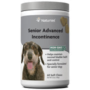 Naturvet Senior Advanced Incontinence Soft Chews 120 chews - Natural Pet Foods