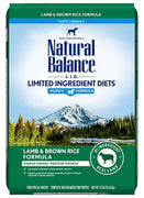 Natural Balance - Lamb & Brown Rice Formula for Puppies LID