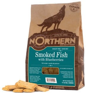 Northern Biscuits Smoked Fish & Blueberries 500 g - Natural Pet Foods