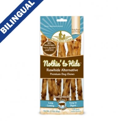 Nothin' to Hide™ Beef Twist Stix Small (10 Pack) - Natural Pet Foods