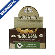 Nothin' to Hide™ Chicken Roll 5" Premium Dog Chew - Natural Pet Foods