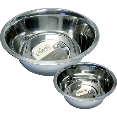 Nourish Stainless Steel Bowl - Natural Pet Foods