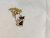 NPF Black Cat/Gold Necklace - Natural Pet Foods