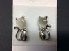 NPF Silver Cat Earrings SALE - Natural Pet Foods