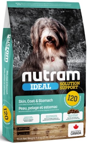 Nutram - Ideal Solution Support - Skin, Coat and Stomach I20 - Dry Dog Food - Natural Pet Foods
