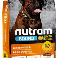 Nutram - Sound Balanced Wellness - Large Breed Adult S8 - Dry Dog Food 11.4kg - Natural Pet Foods