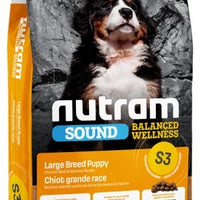 Nutram - Sound Balanced Wellness - Large Breed Puppy S3 - Dry Dog Food 11.4 kg - Natural Pet Foods