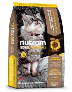 Nutram Total Grain-Free T22 Adult Cat (Turkey & Chicken) - Natural Pet Foods