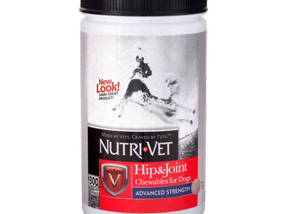 Nutri-Vet® Hip & Joint Advanced Strength Chewables for Dog - Natural Pet Foods