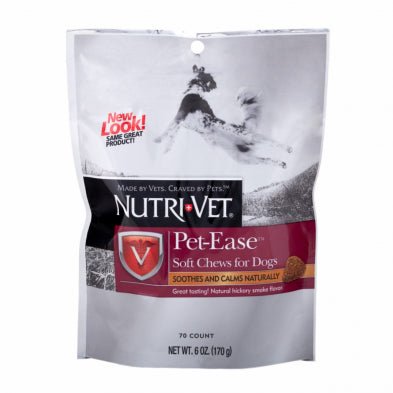 Nutri-Vet® Pet-Ease™ Soft Chews 6 oz for Dogs - Natural Pet Foods