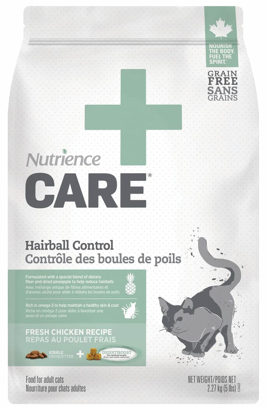 Nutrience Care Hairball Control Cat Food - Natural Pet Foods
