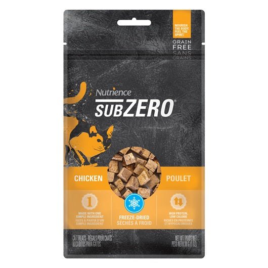 Nutrience Grain Free SubZero Treats - Freeze Dried Chicken - 30 g - Natural Pet Foods
