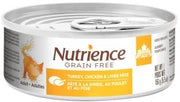 Nutrience Grain Free Turkey, Chicken & Liver Pâté – Canned Cat Food 156 g - Natural Pet Foods