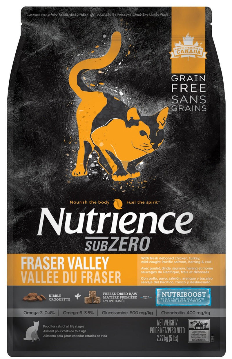Nutrience SubZero Fraser Valley Cat Food SALE Natural Pet Foods