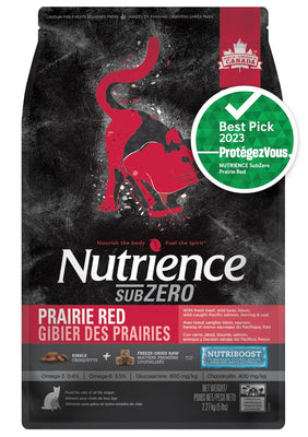 Nutrience SubZero Prairie Red – High Protein Cat Food - Natural Pet Foods