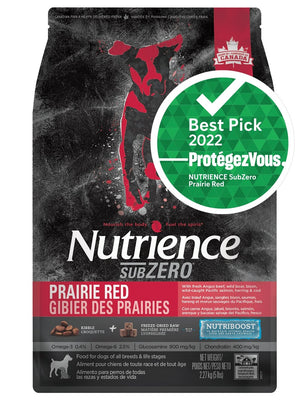 Nutrience SubZero Prairie Red | High Protein Dog Food - Natural Pet Foods
