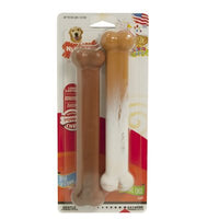 Nylabone DuraChew Flavor Frenzy 2 Pack Shish Kabob / Funnel Cake Giant - Natural Pet Foods