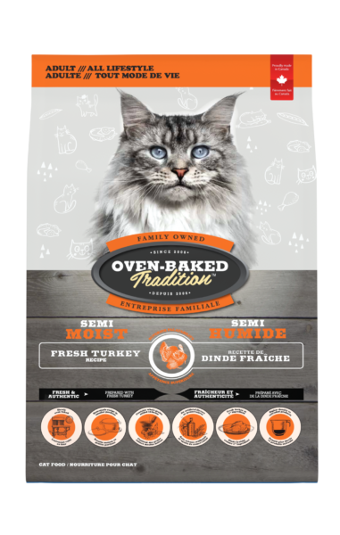 Semi soft outlet cat food