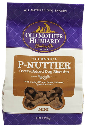 Old Mother Hubbard Cookies - P-Nuttier - Mini 6 oz - Natural Pet Foods