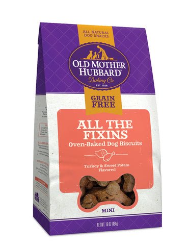 Old Mother Hubbard ® Grain Free All The Fixin's Mini Dog Treat 16 oz - Natural Pet Foods