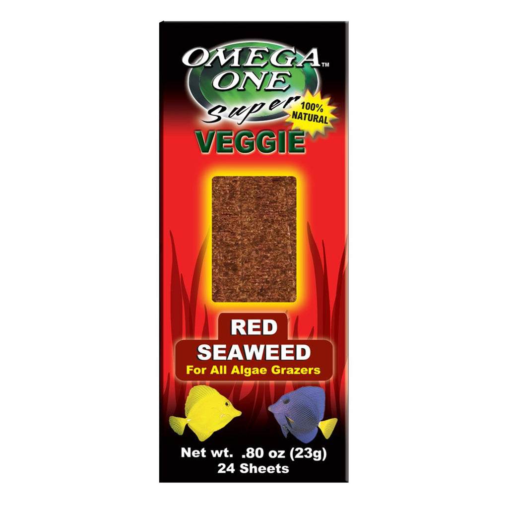 Omega One Super Veggie Seaweed Sheets - Red - 24 pk - Natural Pet Foods